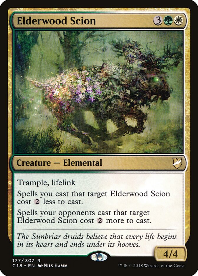 Elderwood Scion card front