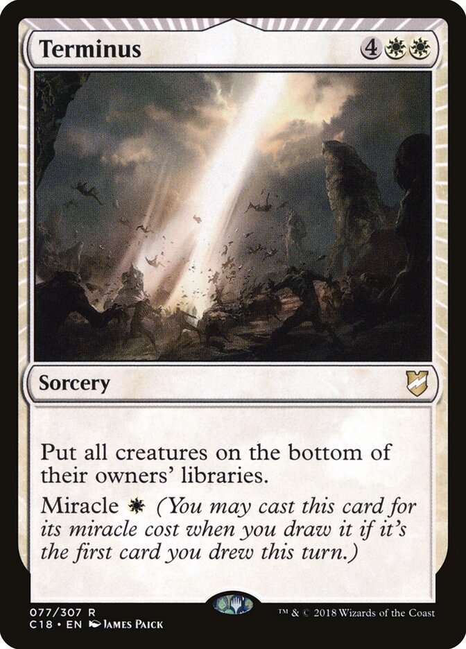 Terminus card front