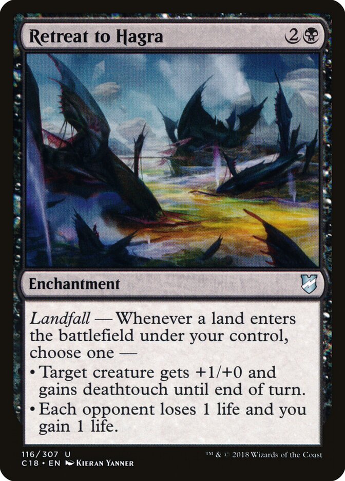 Retreat to Hagra card front