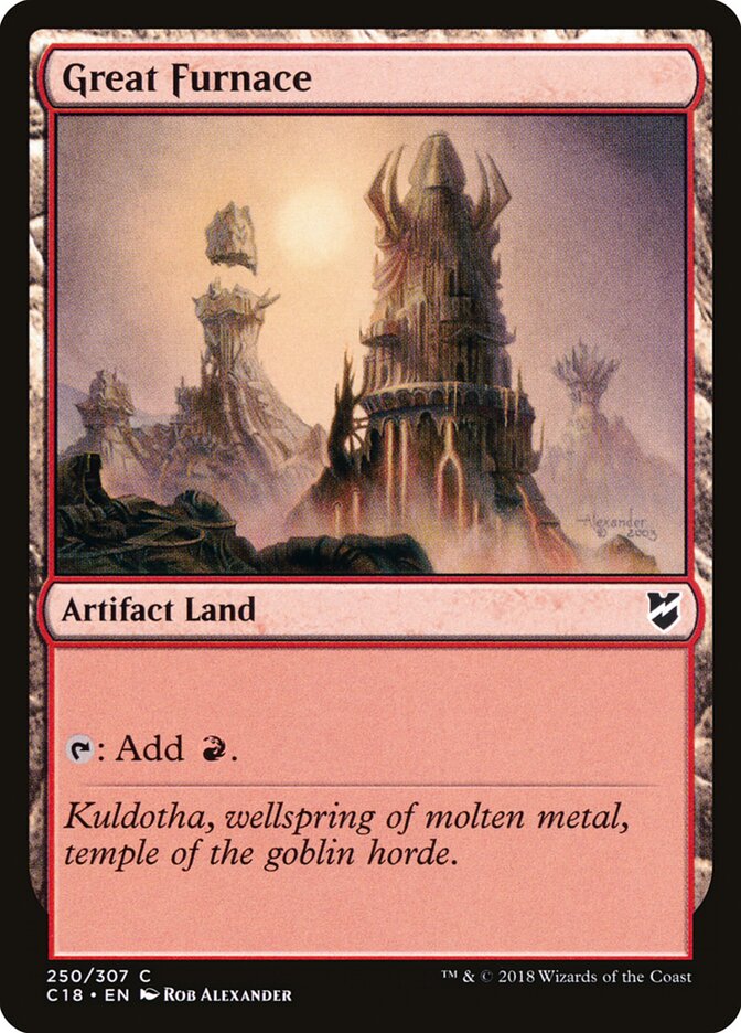 Great Furnace card front