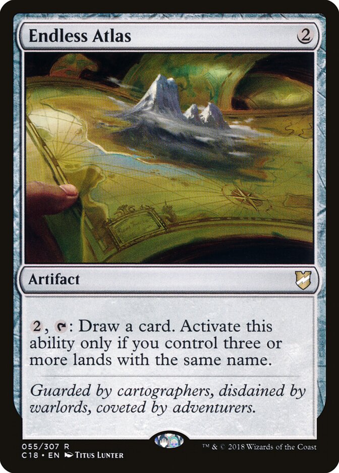 Endless Atlas card front