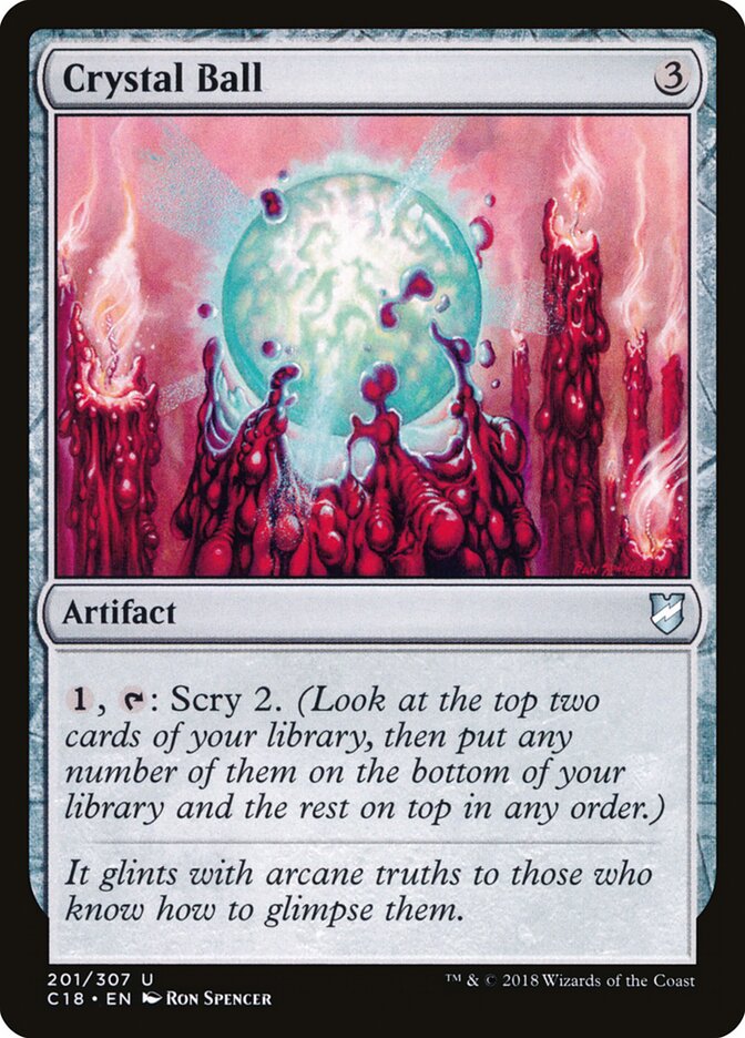 Crystal Ball card front