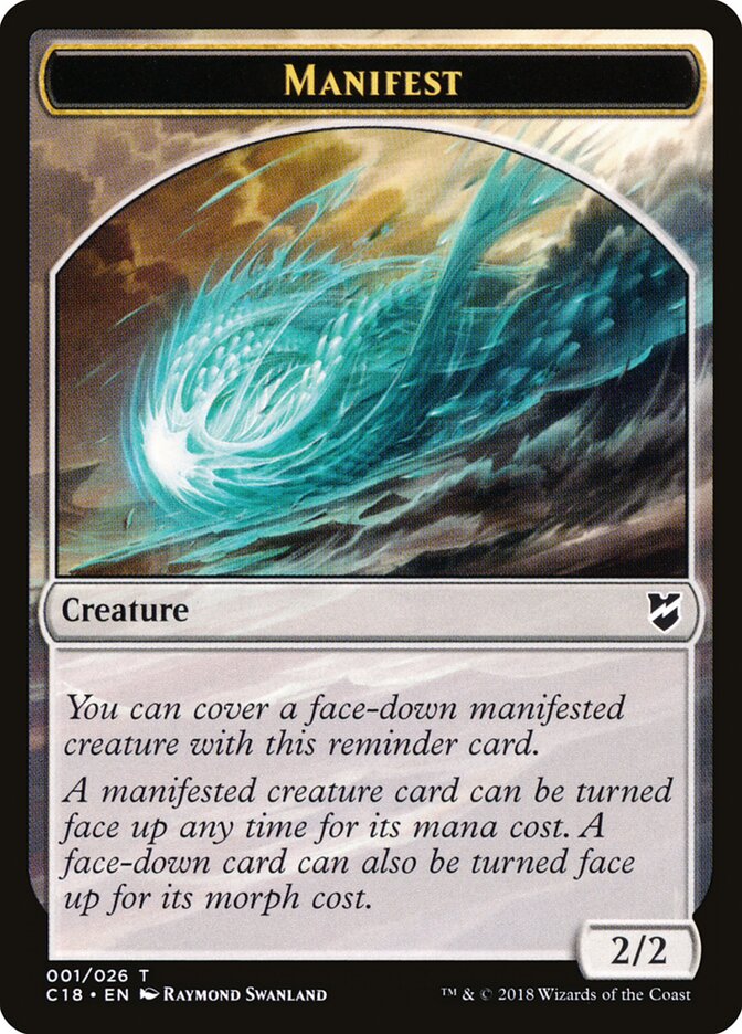 Manifest card front