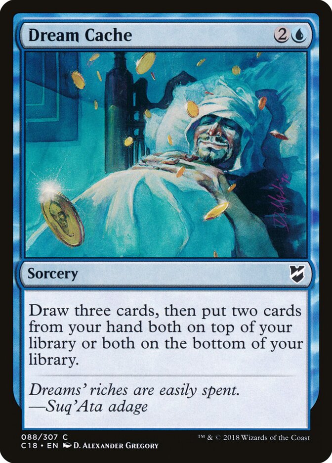 Dream Cache card front