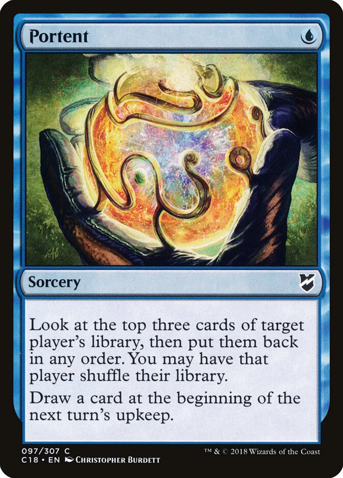 Portent card front