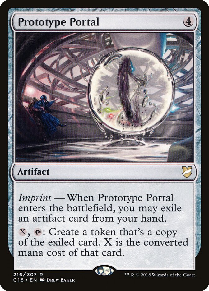 Prototype Portal card front