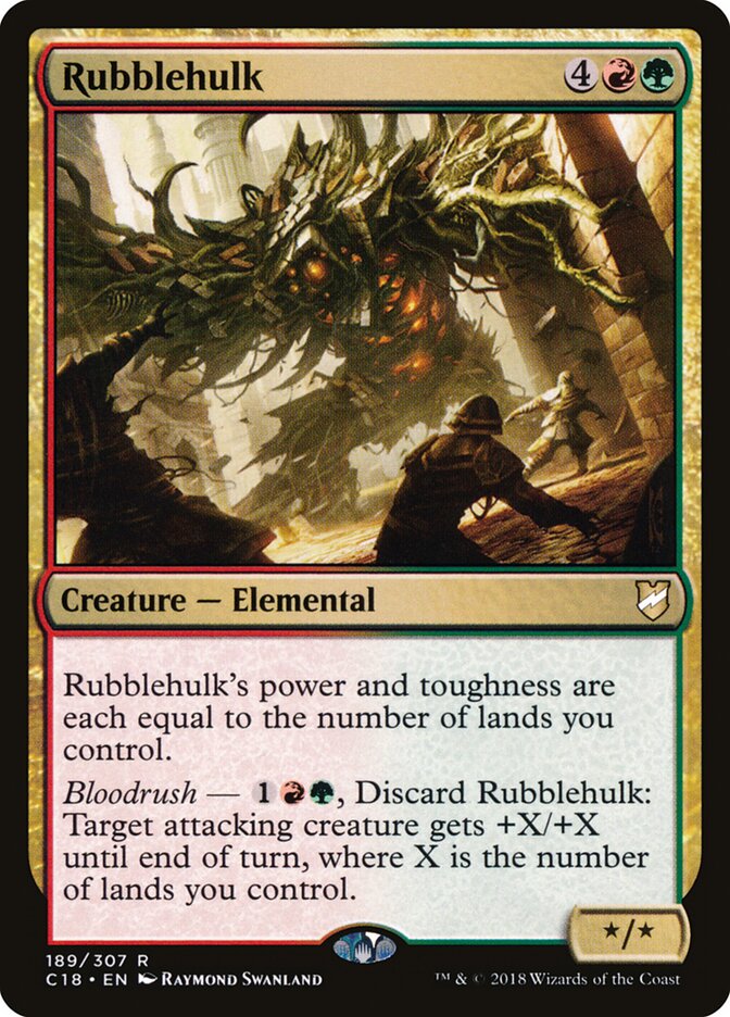 Rubblehulk card front