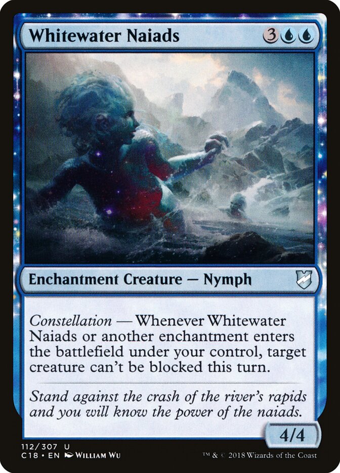 Whitewater Naiads card front