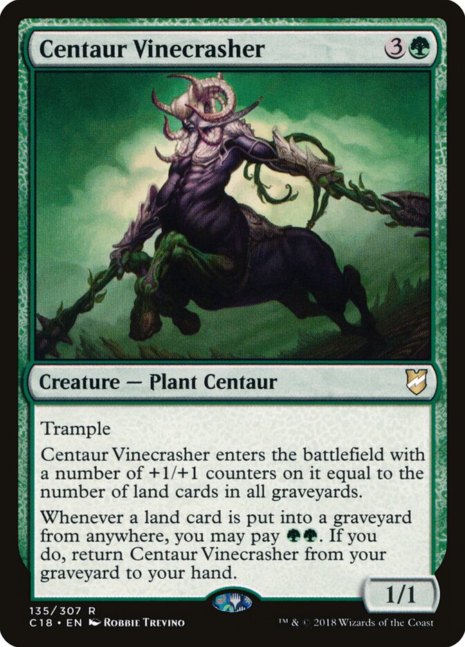Centaur Vinecrasher card front