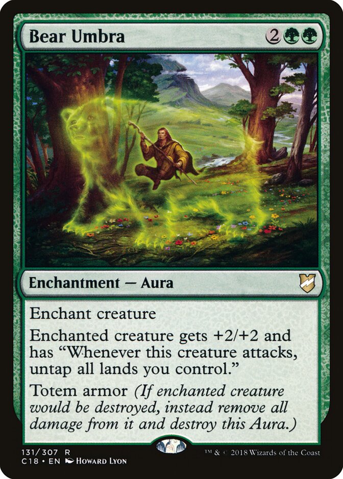 Bear Umbra card front