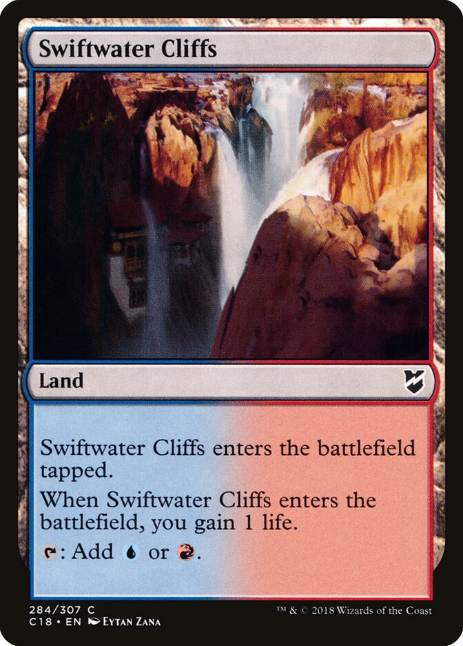 Swiftwater Cliffs card front