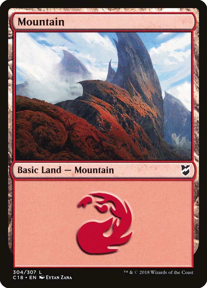 Mountain card front