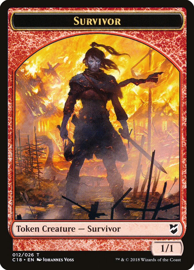 Survivor card front