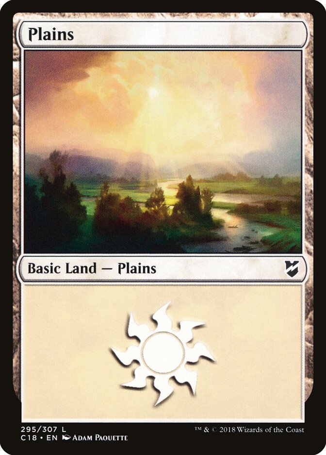 Plains card front