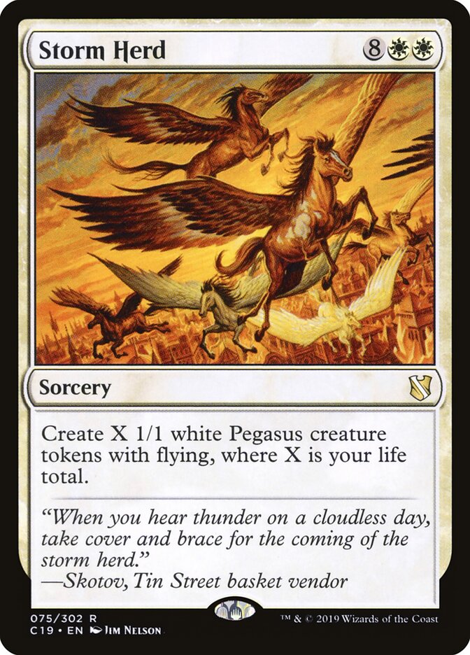 Storm Herd card front