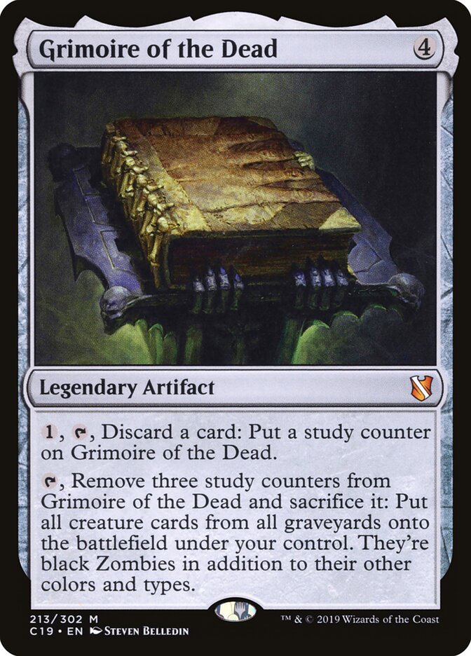 Grimoire of the Dead card front