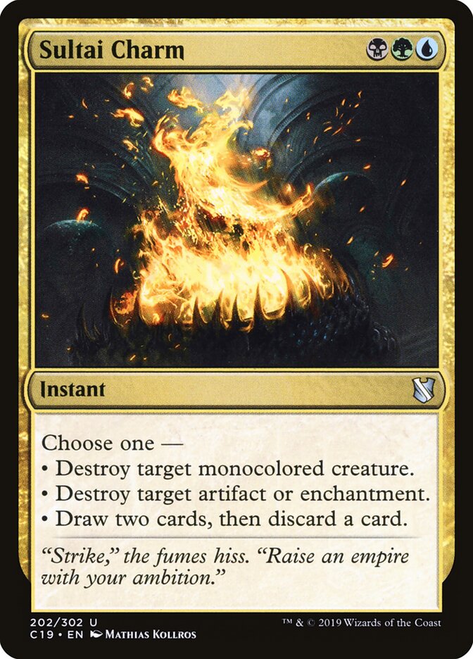 Sultai Charm card front