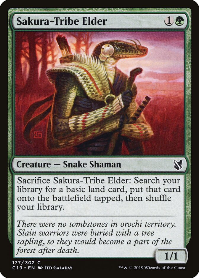 Sakura-Tribe Elder card front