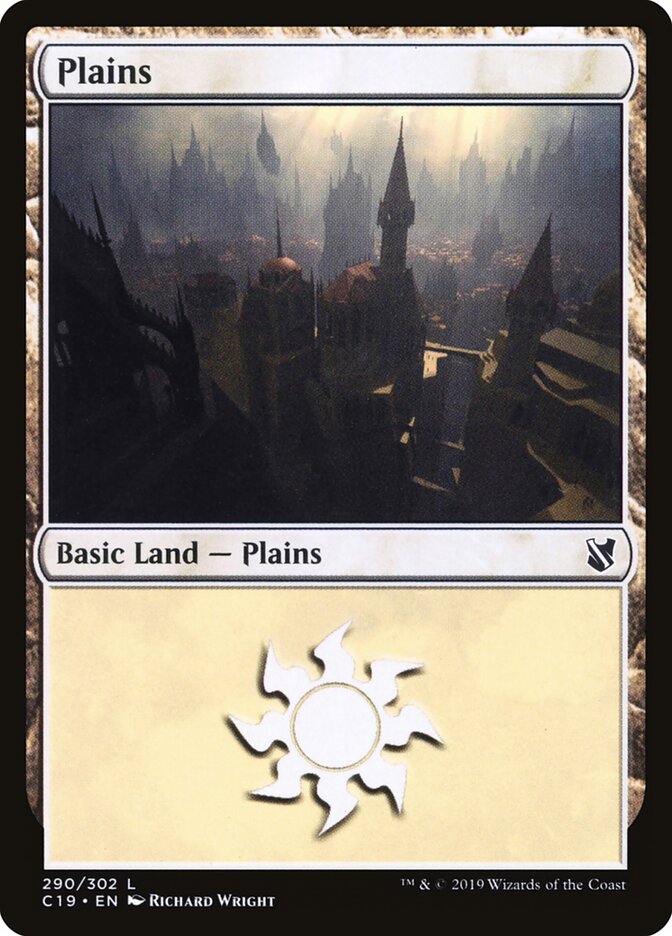 Plains card front