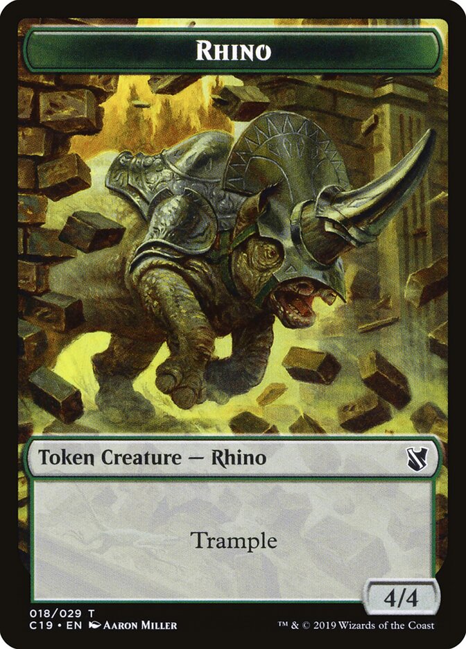 Rhino card front