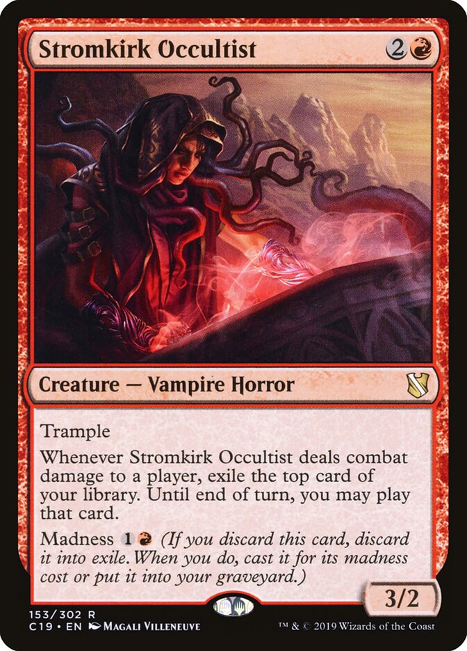 Stromkirk Occultist card front