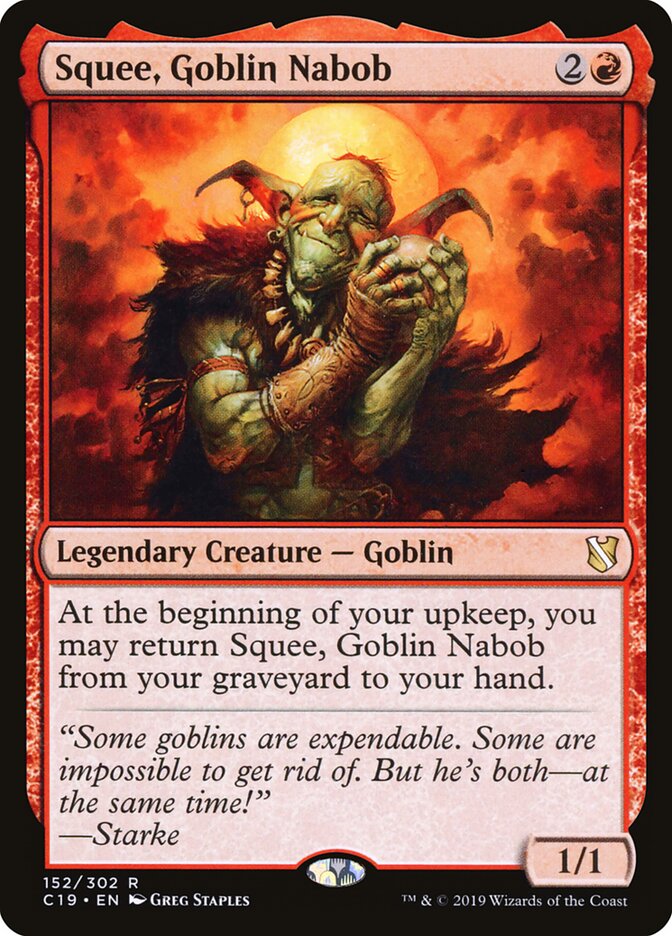 Squee, Goblin Nabob card front