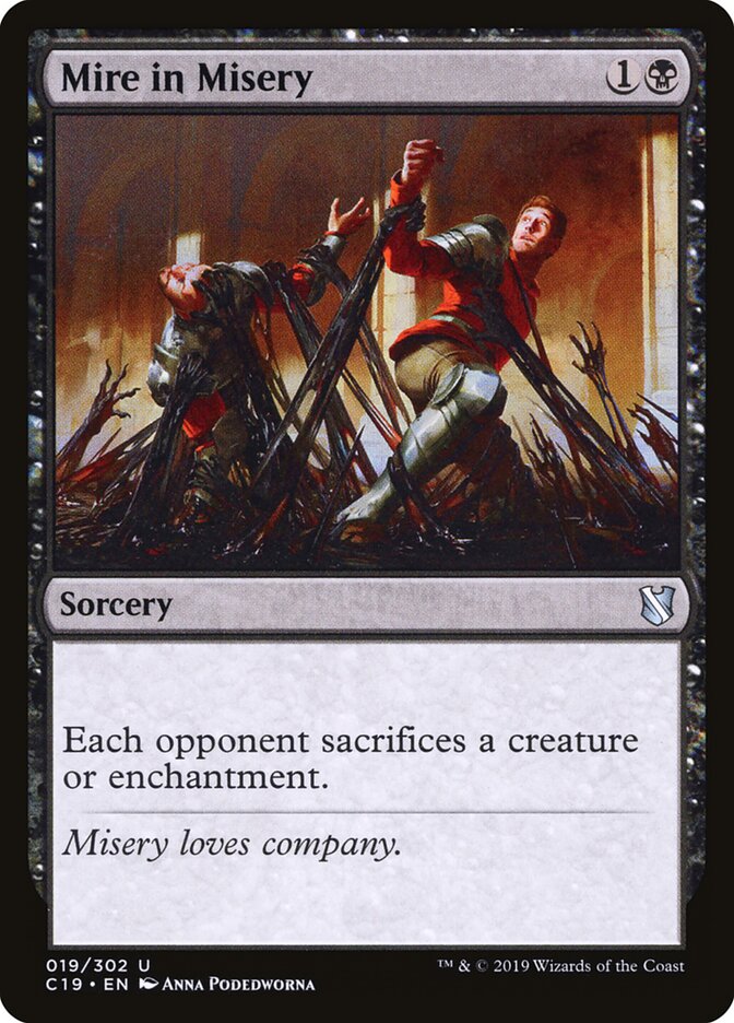 Mire in Misery card front