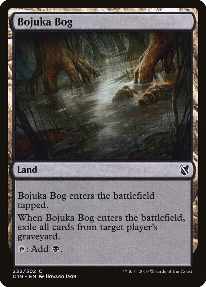 Bojuka Bog card front