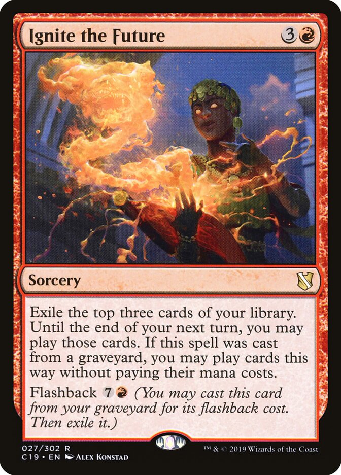 Ignite the Future card front