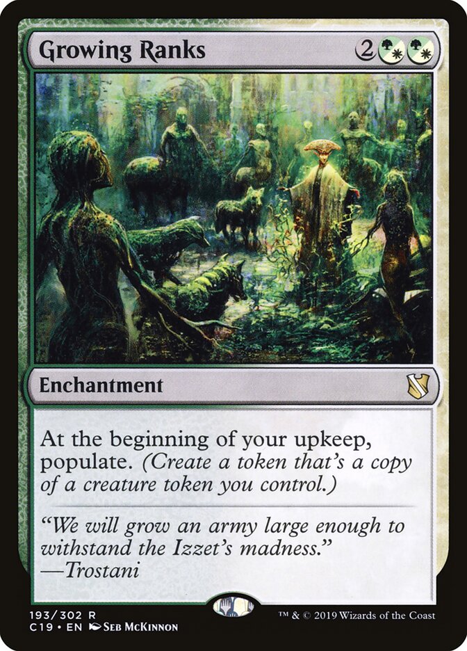 Growing Ranks card front