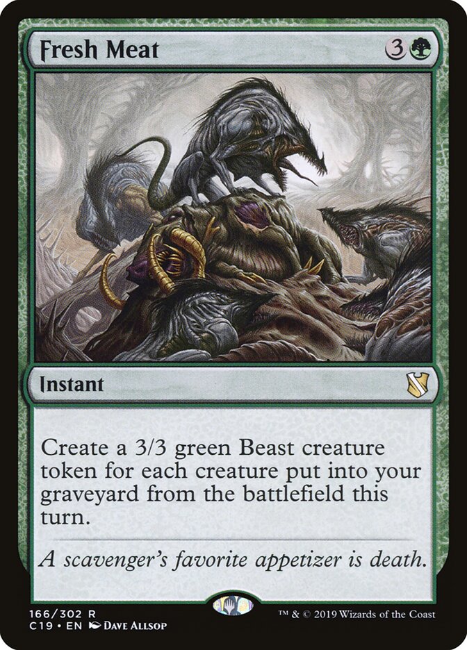 Fresh Meat card front
