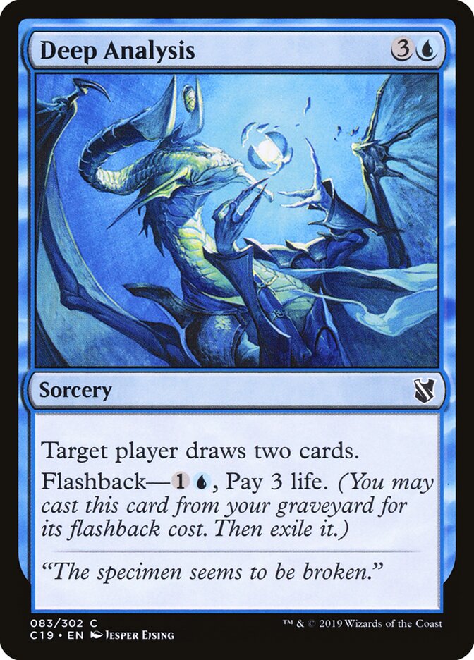 Deep Analysis card front