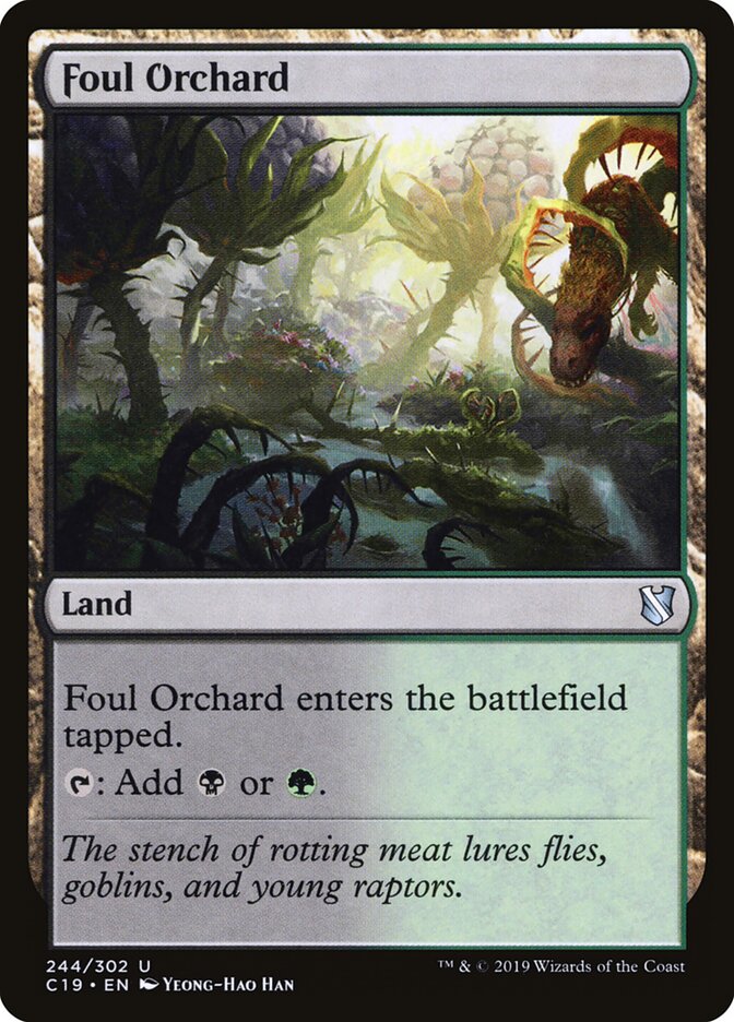 Foul Orchard card front