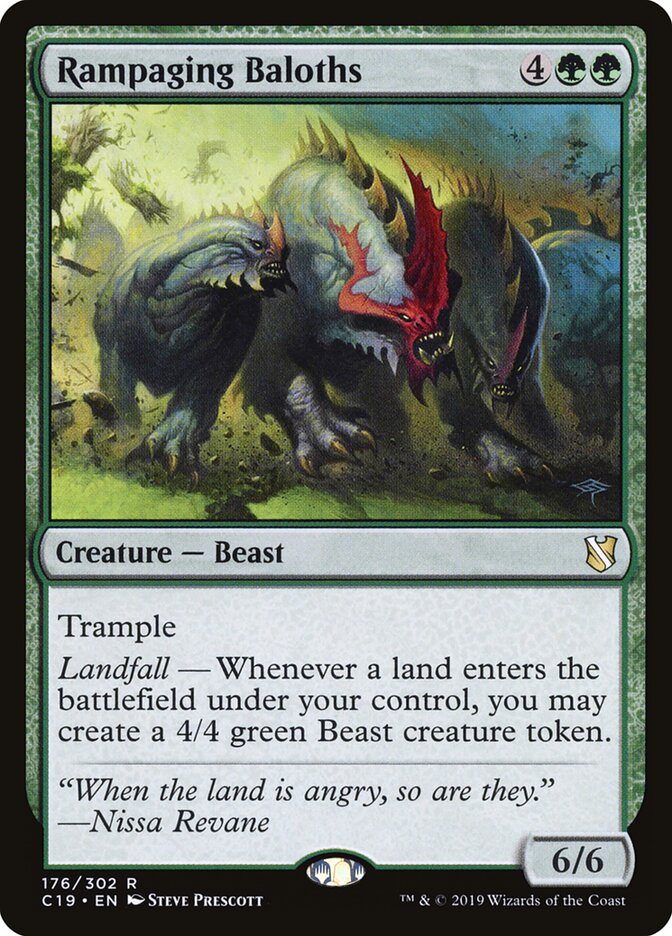 Rampaging Baloths card front