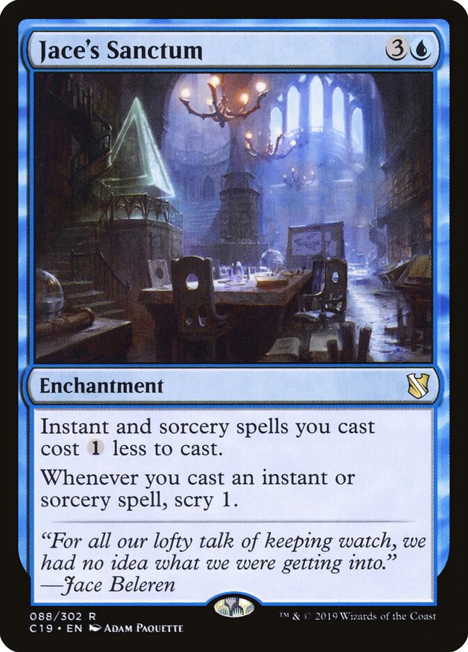 Jace's Sanctum card front