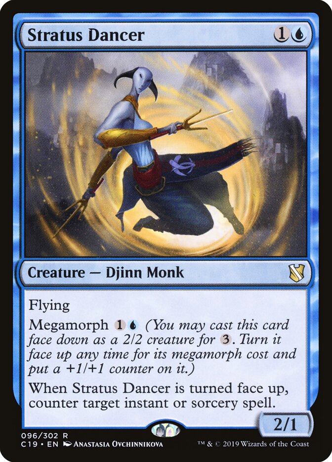 Stratus Dancer card front