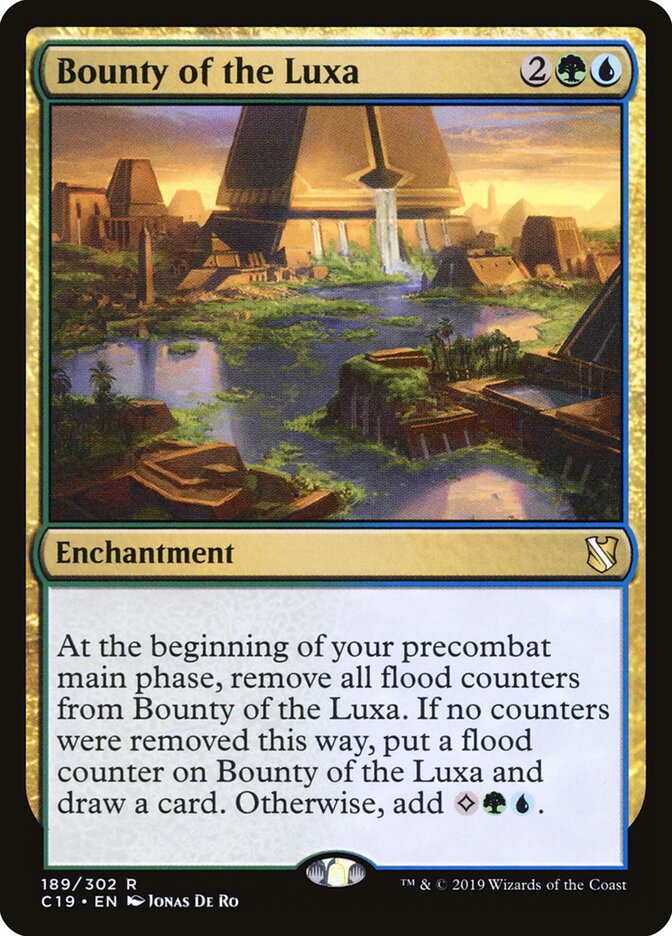 Bounty of the Luxa card front