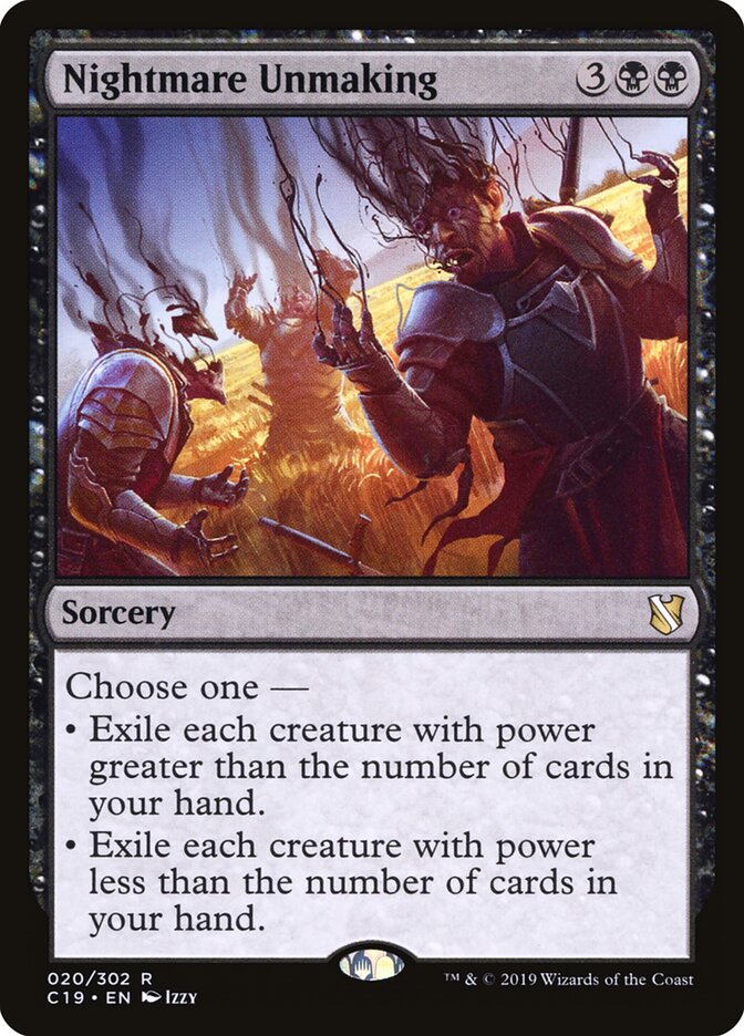 Nightmare Unmaking card front