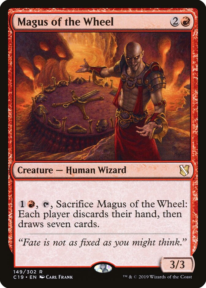 Magus of the Wheel card front