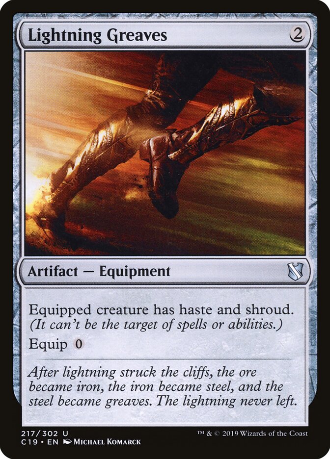 Lightning Greaves card front