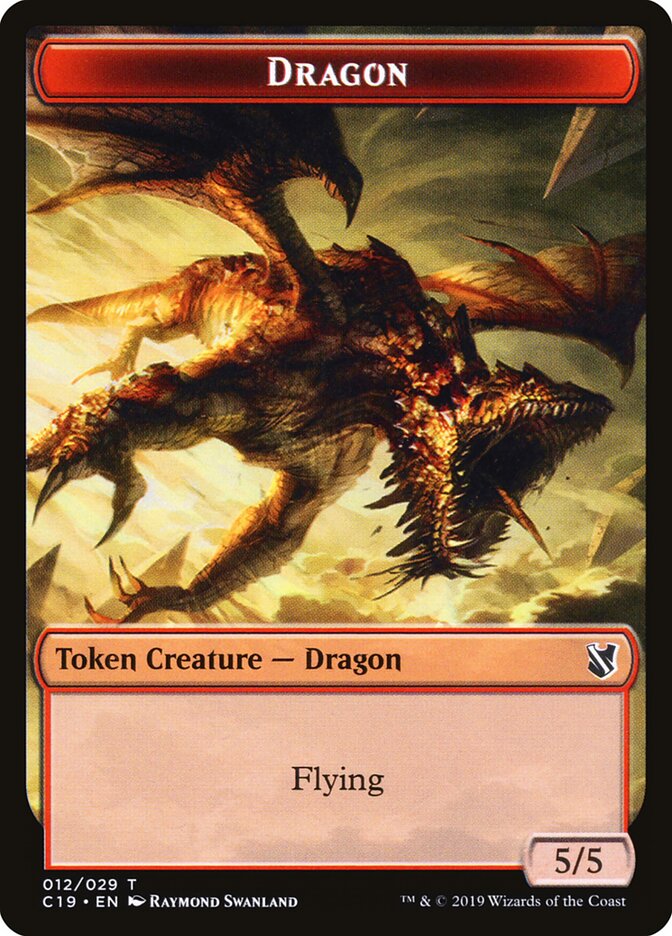 Dragon card front