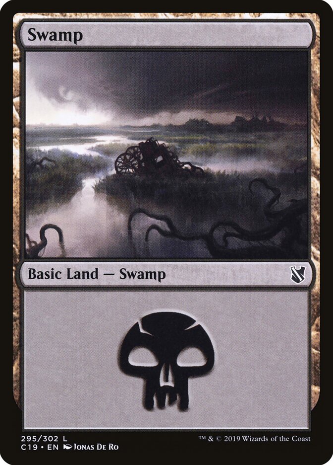 Swamp card front