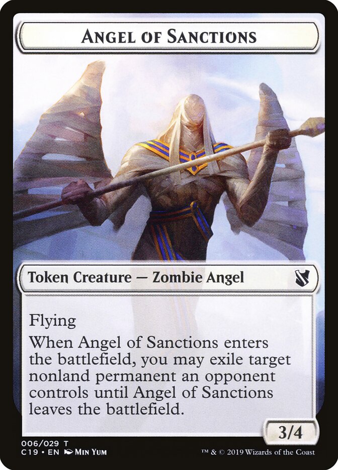 Angel of Sanctions card front