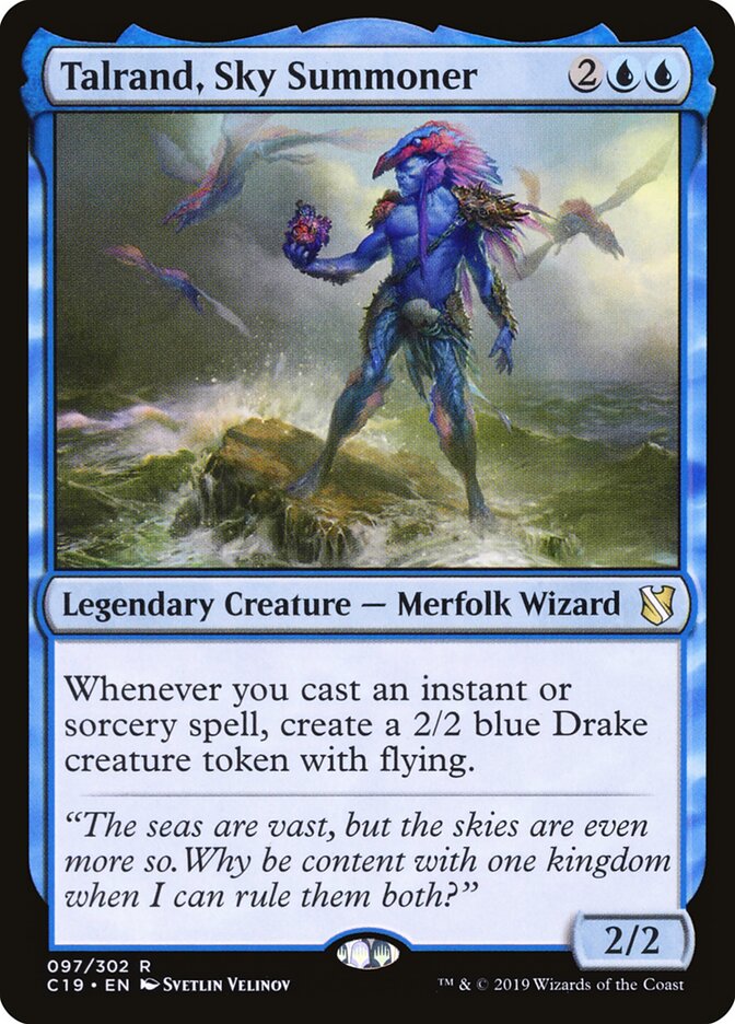 Talrand, Sky Summoner card front