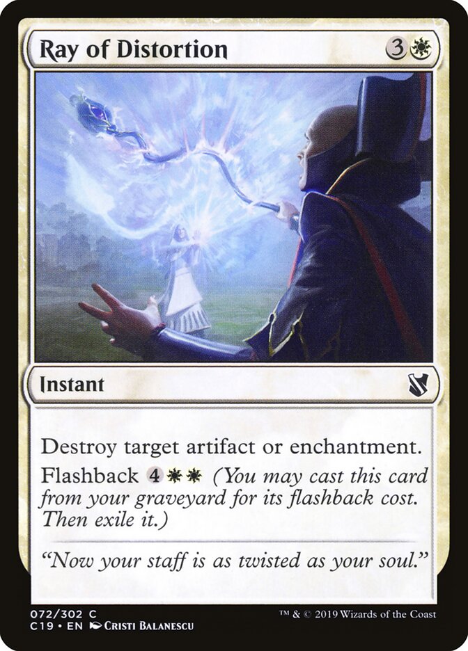 Ray of Distortion card front