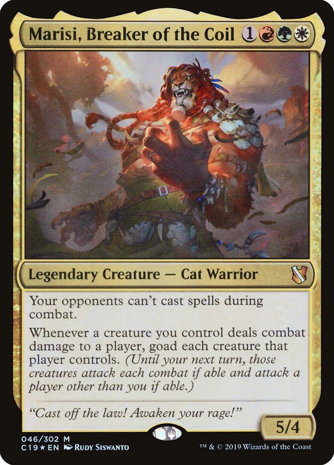 Marisi, Breaker of the Coil card front