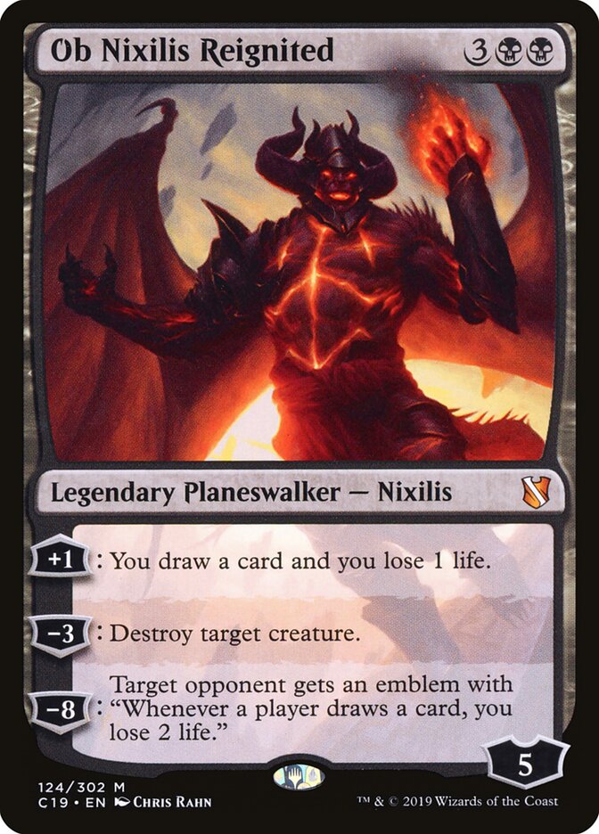 Ob Nixilis Reignited card front