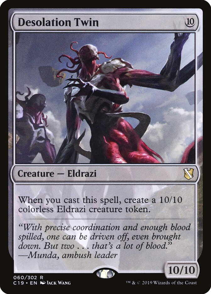 Desolation Twin card front