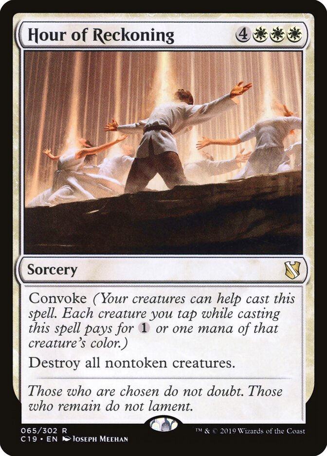Hour of Reckoning card front