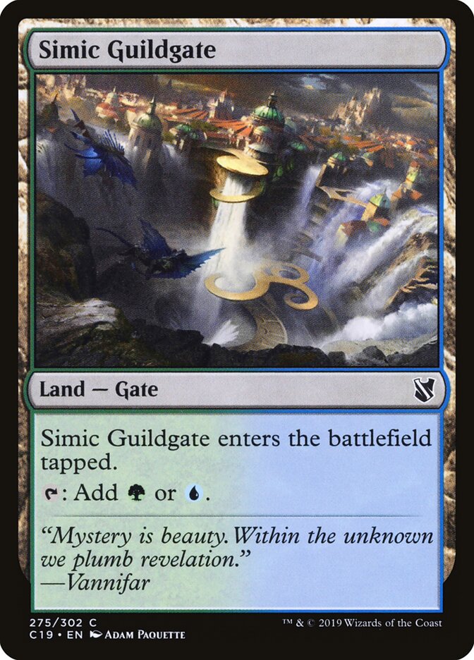 Simic Guildgate card front